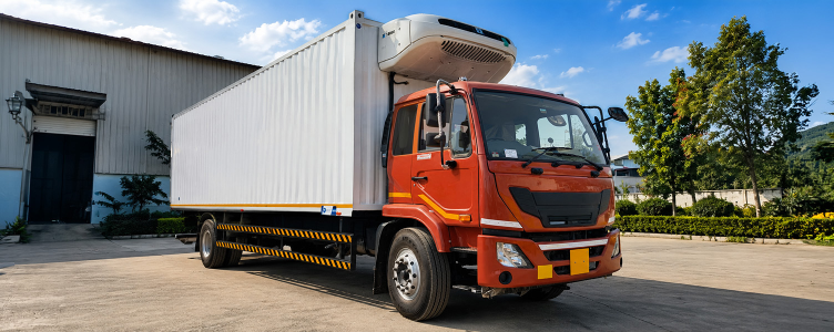 Sub Zero refrigerated truck for pet food transport